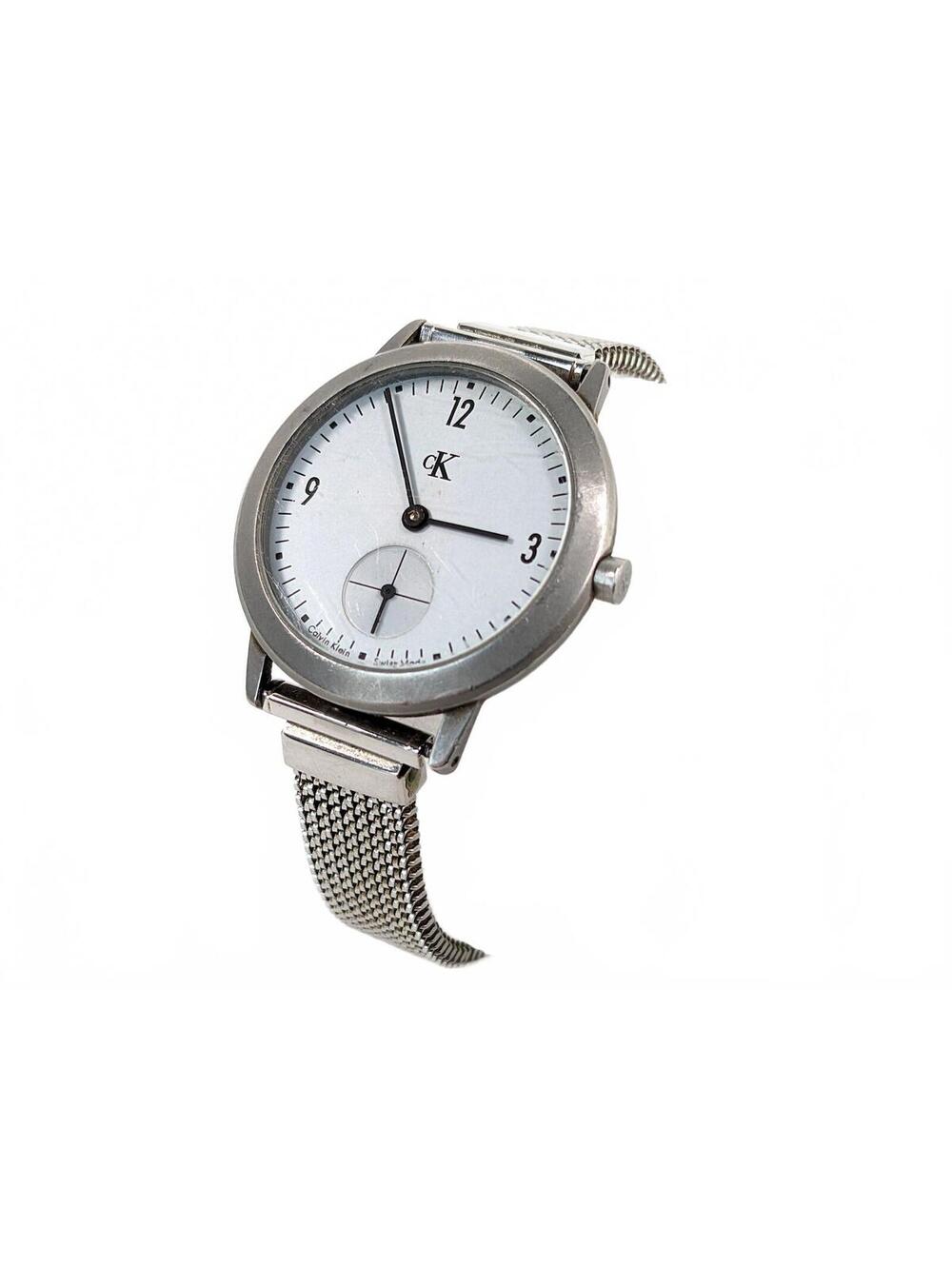 Calvin Klein K3221 Women Wristwatch Swiss Steel Quiet Luxury
